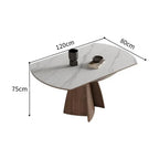 Table à manger ronde multifonction, bois massif - Maison Delore